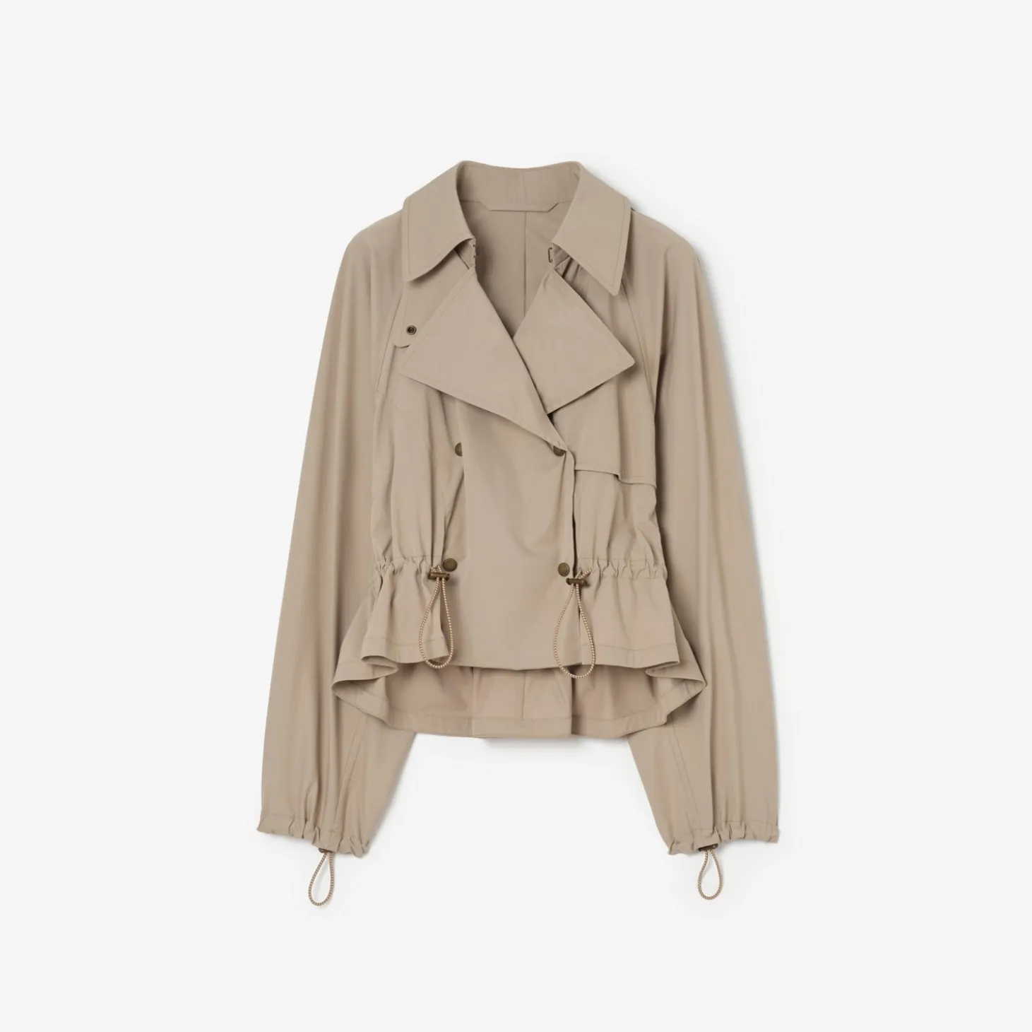 Hooded Rosewin Trench Jacket