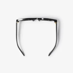 Inlaid Check Square Sunglasses