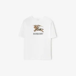 Knight Check Cotton T-shirt
