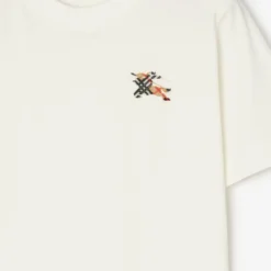 Knight Check Cotton T-shirt