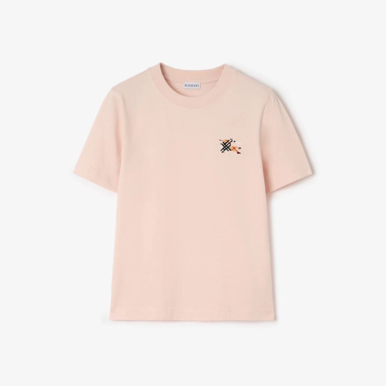 Knight Check Cotton T-shirt