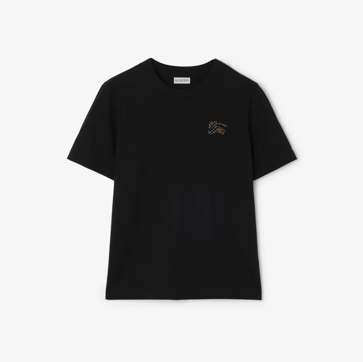 Knight Check Cotton T-shirt