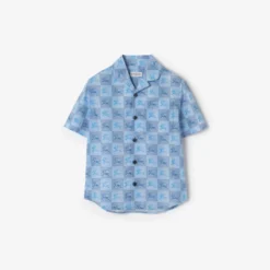 Knight Checkerboard​ Cotton Shirt