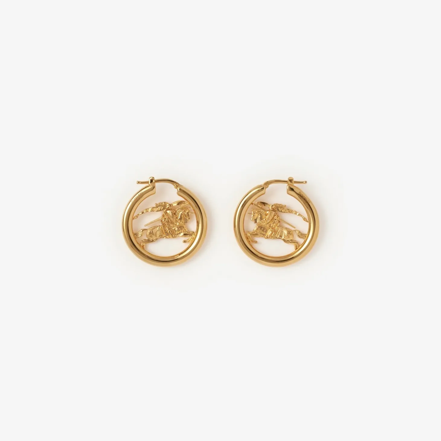 Knight Hoop Earrings