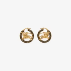 Knight Pavé Hoop Earrings