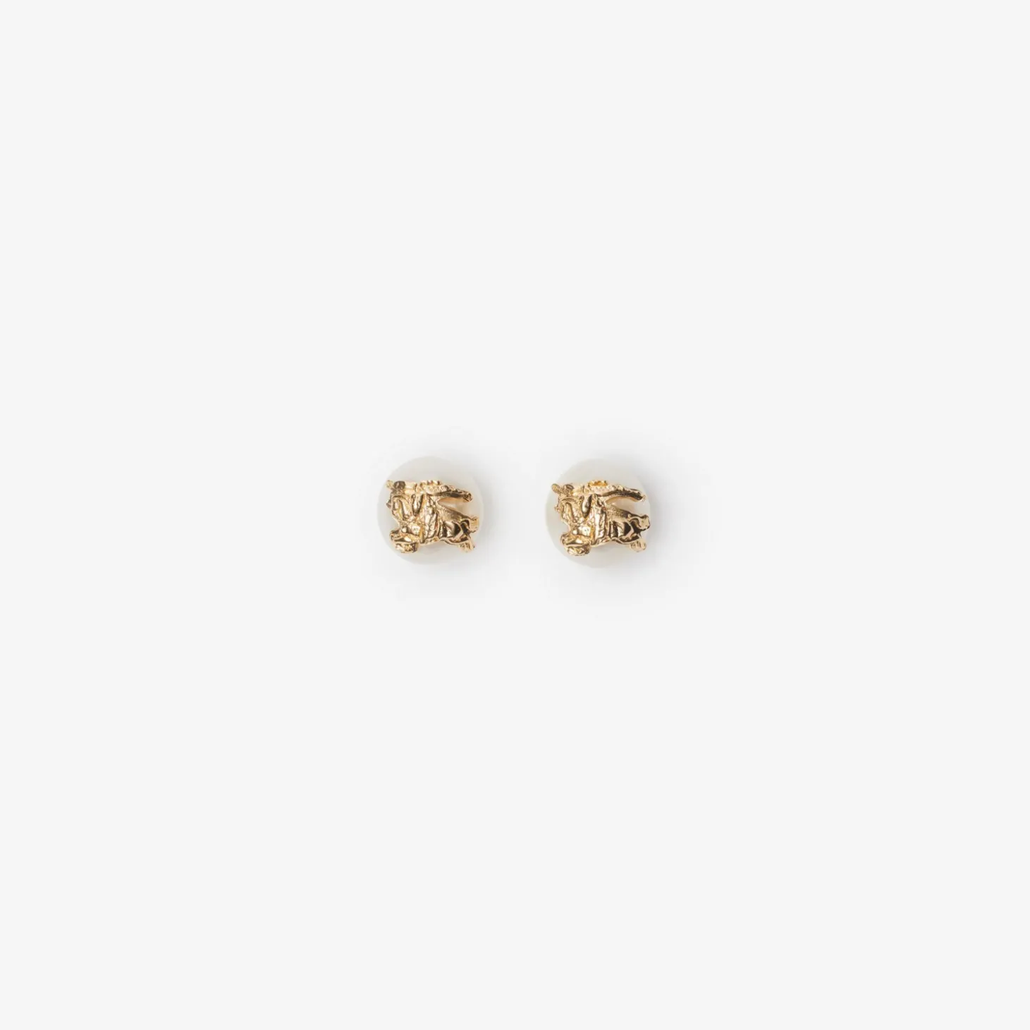 Knight Pearl Stud Earrings