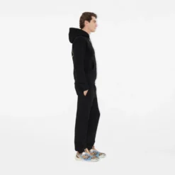 Knight Stamp Cotton Hoodie