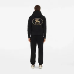 Knight Stamp Cotton Hoodie