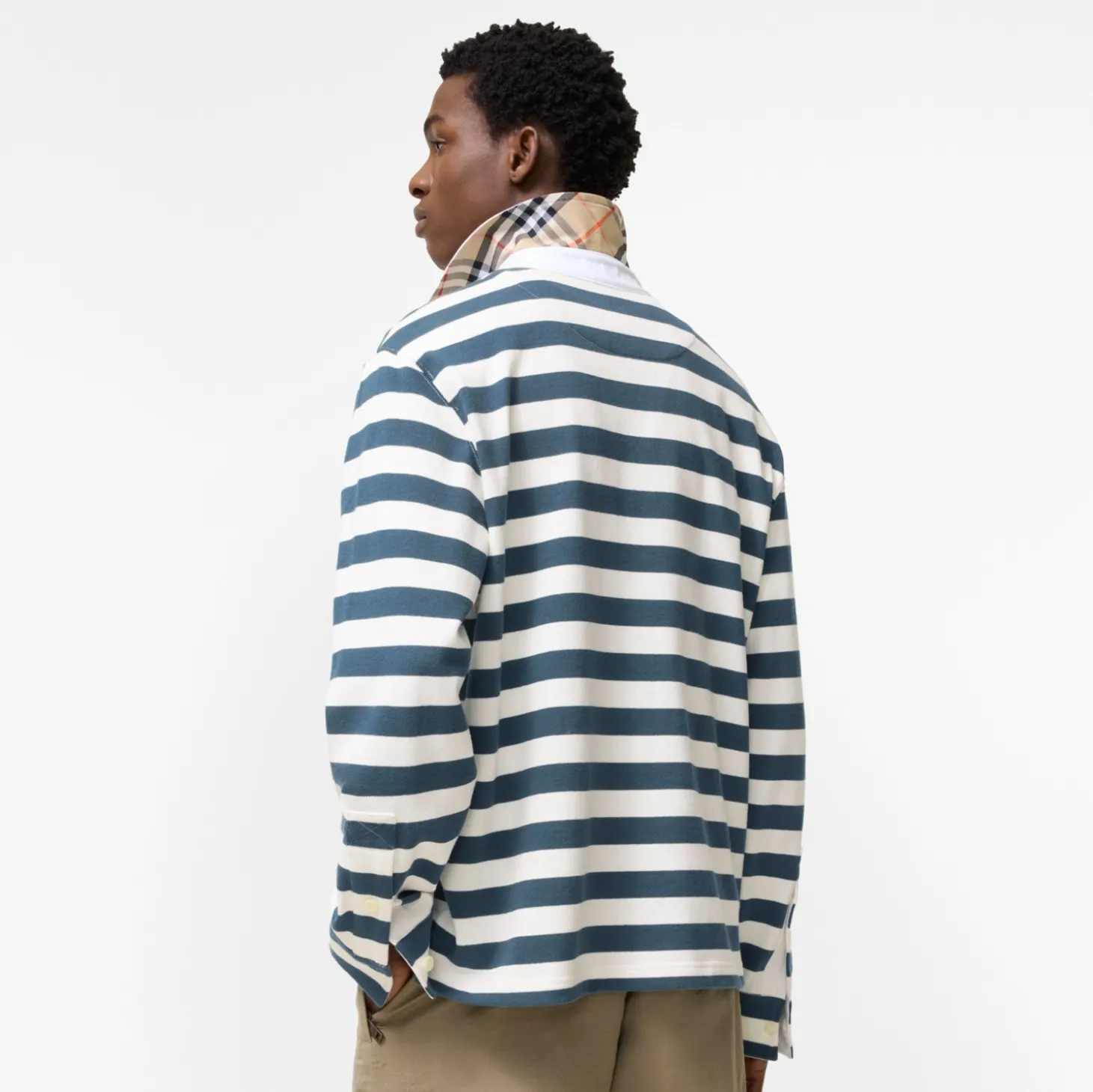 Knight Stamp Cotton Rugby Shirt
