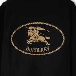 Knight Stamp Cotton Sweatshirt