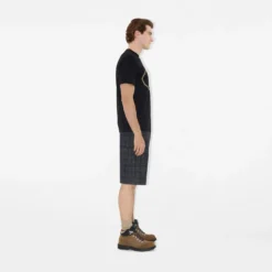 Knight Stamp Cotton T-shirt