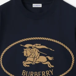 Knight Stamp Cotton T-shirt