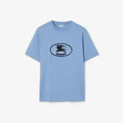 Knight Stamp Cotton T-shirt