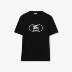 Knight Stamp Cotton T-shirt