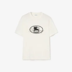 Knight Stamp Cotton T-shirt