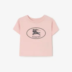 Knight Stamp Cotton T-shirt