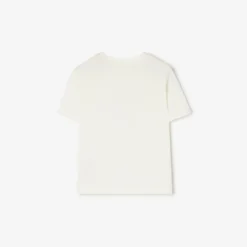 Knight Stamp Cotton T-shirt