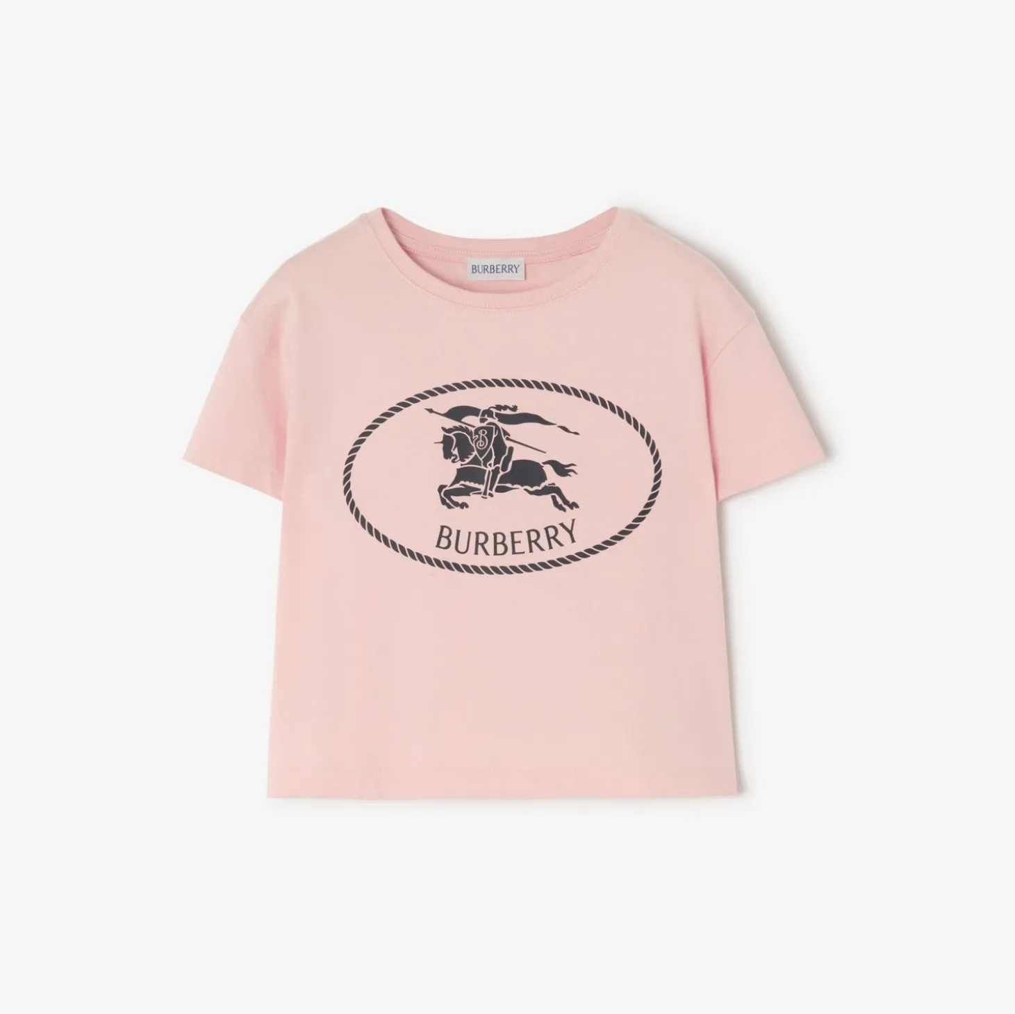 Knight Stamp Cotton T-shirt