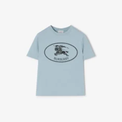 Knight Stamp Cotton T-shirt