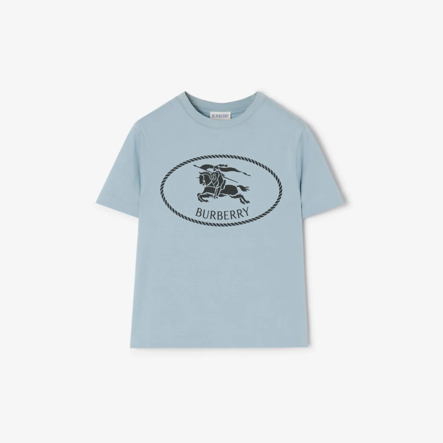 Knight Stamp Cotton T-shirt