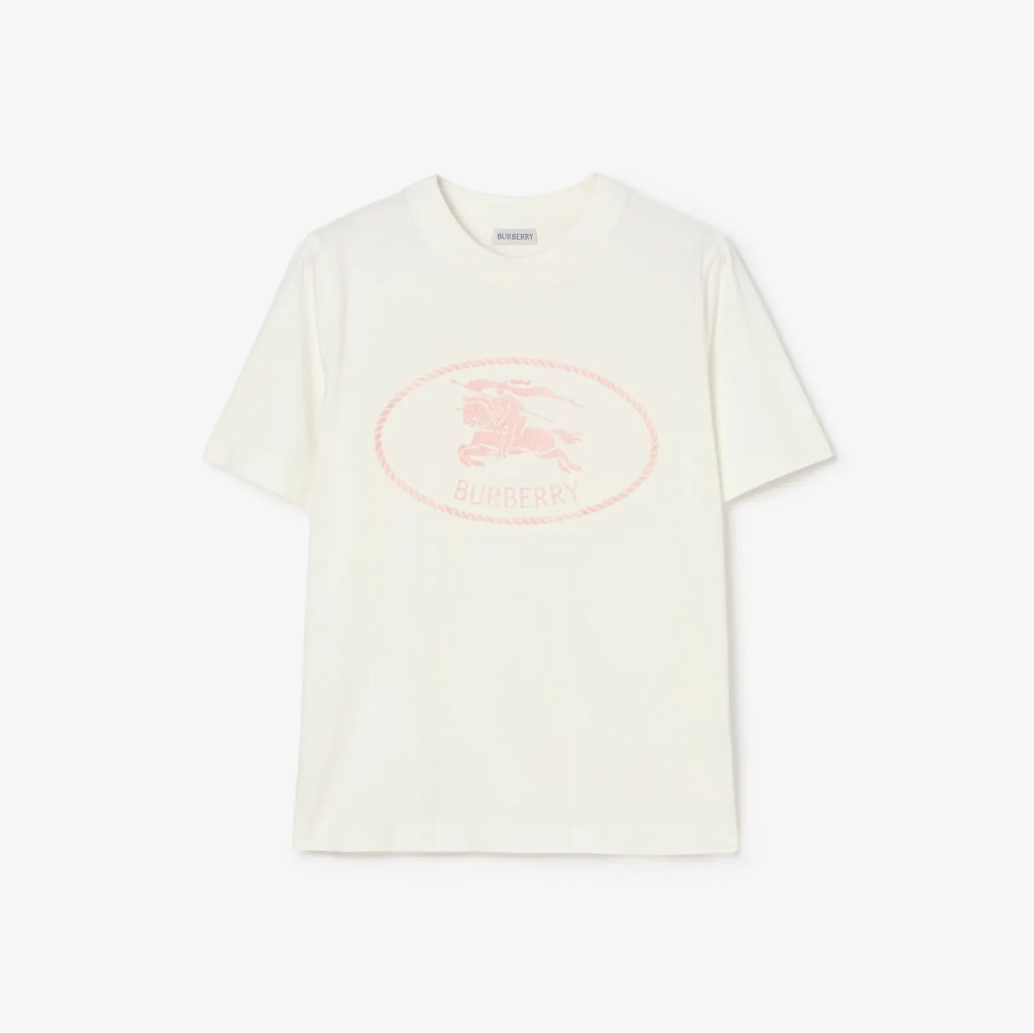 Knight Stamp Cotton T-shirt