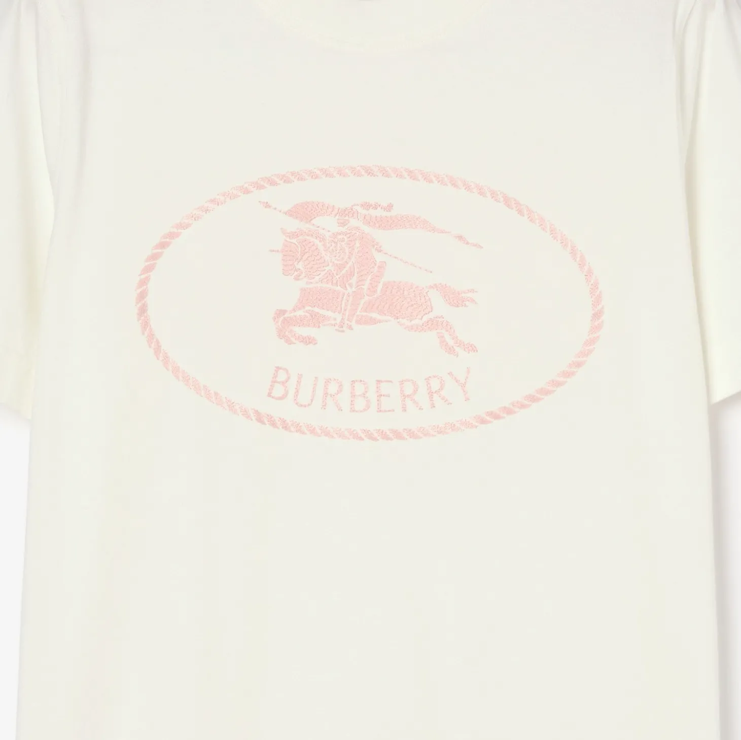 Knight Stamp Cotton T-shirt