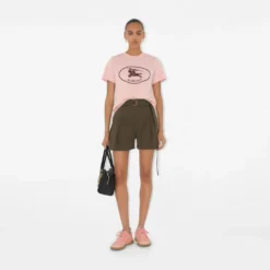 Knight Stamp Cotton T-shirt