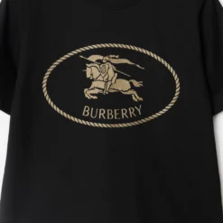 Knight Stamp Cotton T-shirt