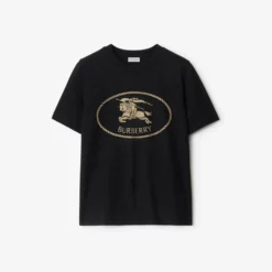 Knight Stamp Cotton T-shirt