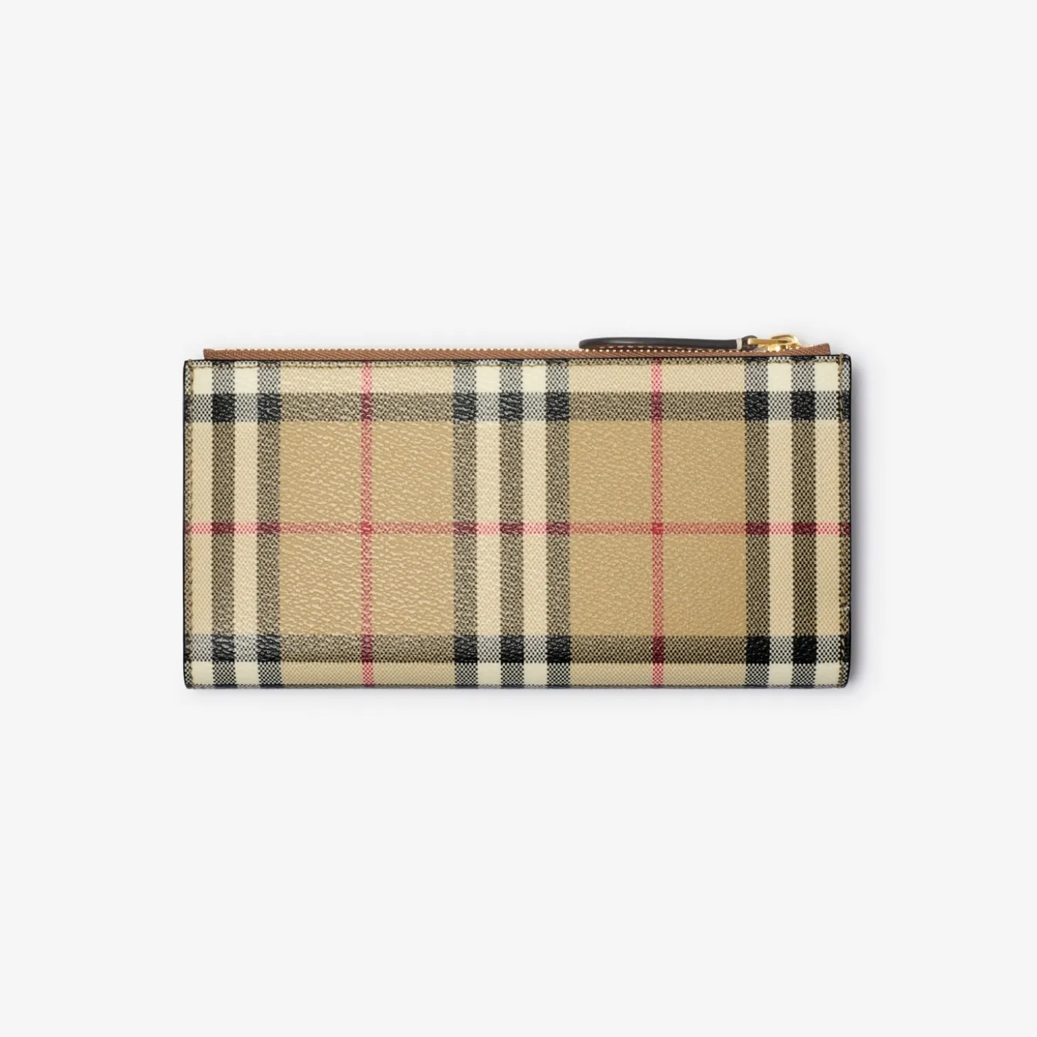 Large Check Bifold Wallet