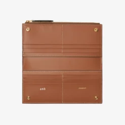 Large Check Bifold Wallet