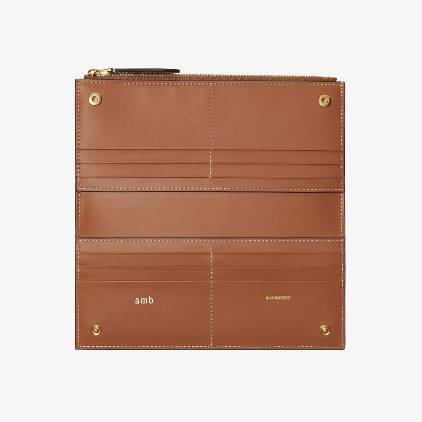 Large Check Bifold Wallet