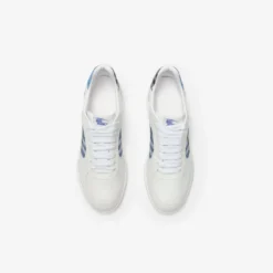 Leather and Check Terrace Sneakers