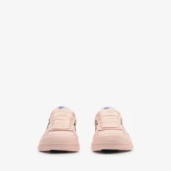 Leather and Check Terrace Sneakers​