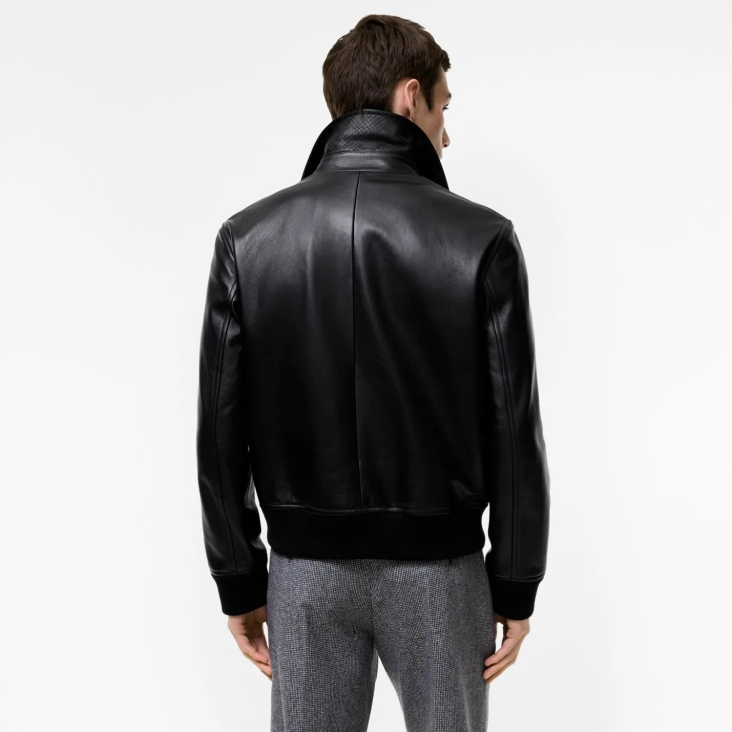 Leather Bloomsbury Harrington Jacket