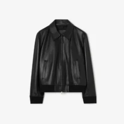 Leather Bloomsbury Harrington Jacket