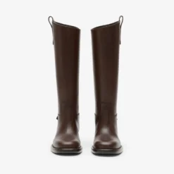 Leather Cavalier Boots