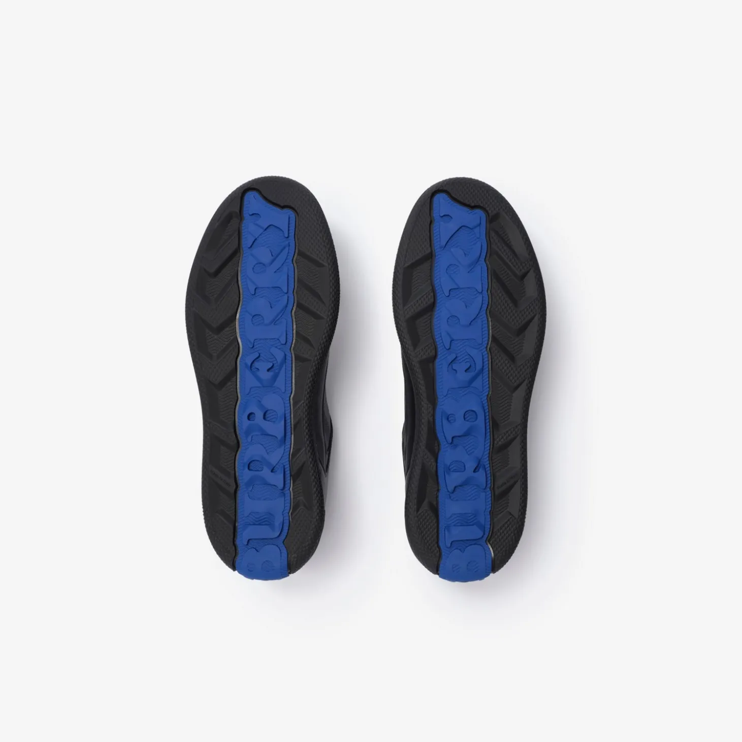 Leather, Suede and Check Terrace Sneakers