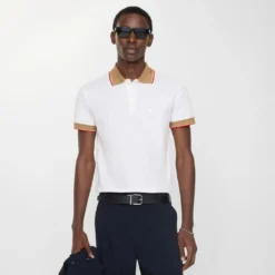 Logo Collar Cotton Polo Shirt