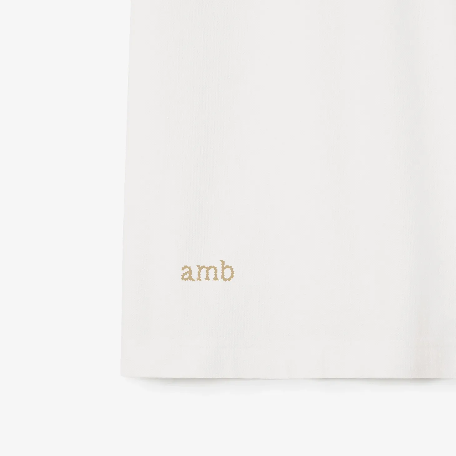 Logo Collar Cotton Polo Shirt