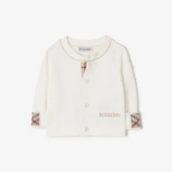 Logo Cotton Cardigan