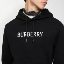 Logo Cotton Hoodie