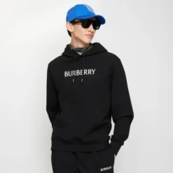 Logo Cotton Hoodie