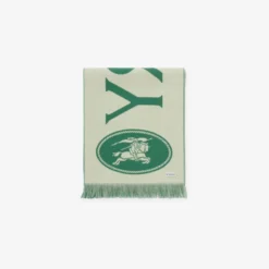 Logo Wool Scarf