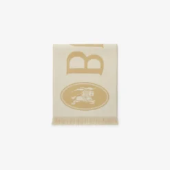 Logo Wool Scarf
