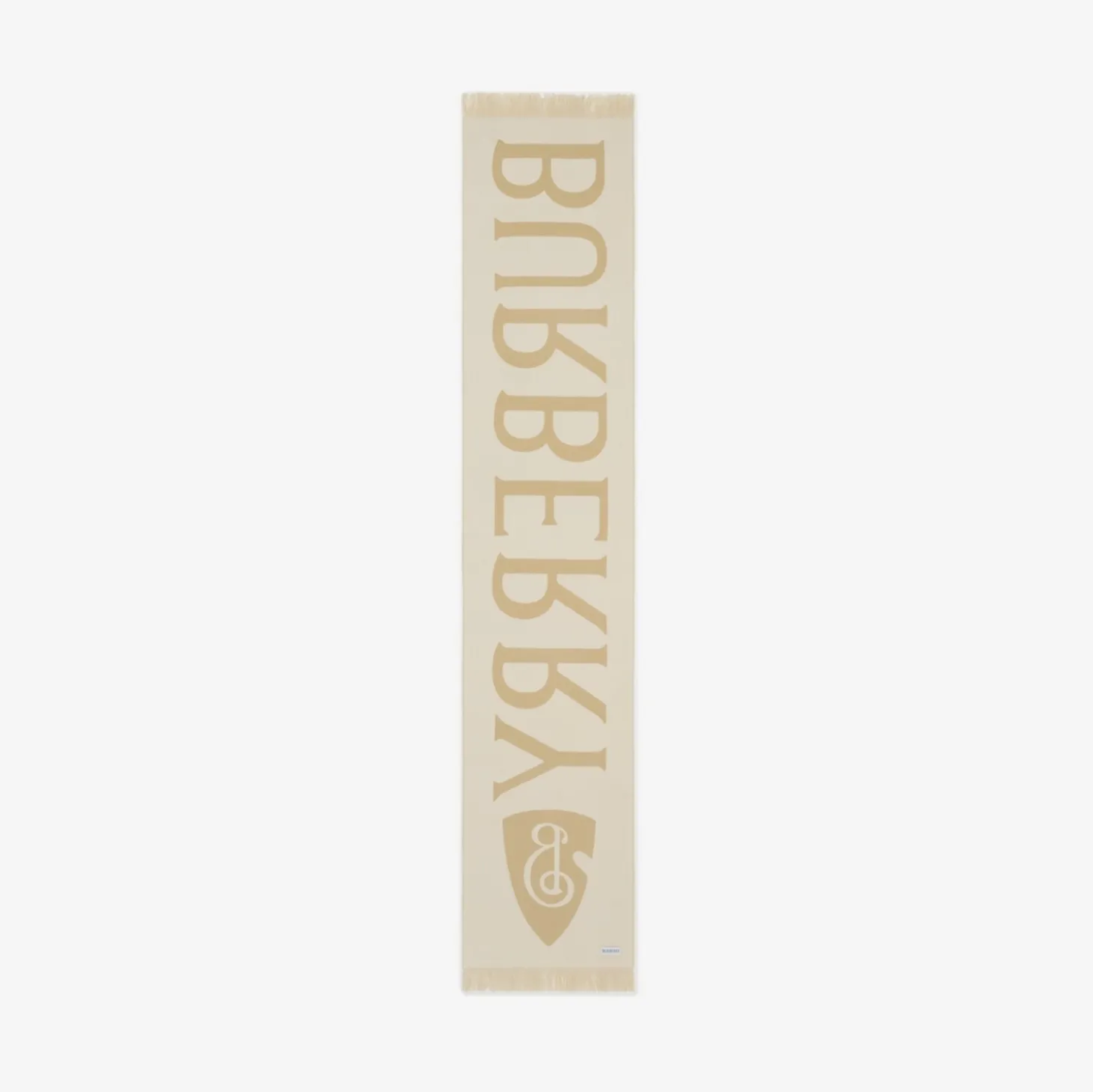 Logo Wool Scarf