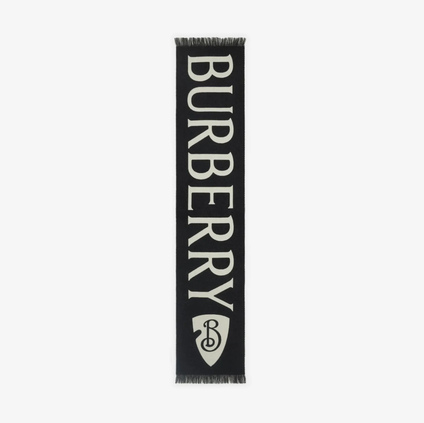 Logo Wool Scarf
