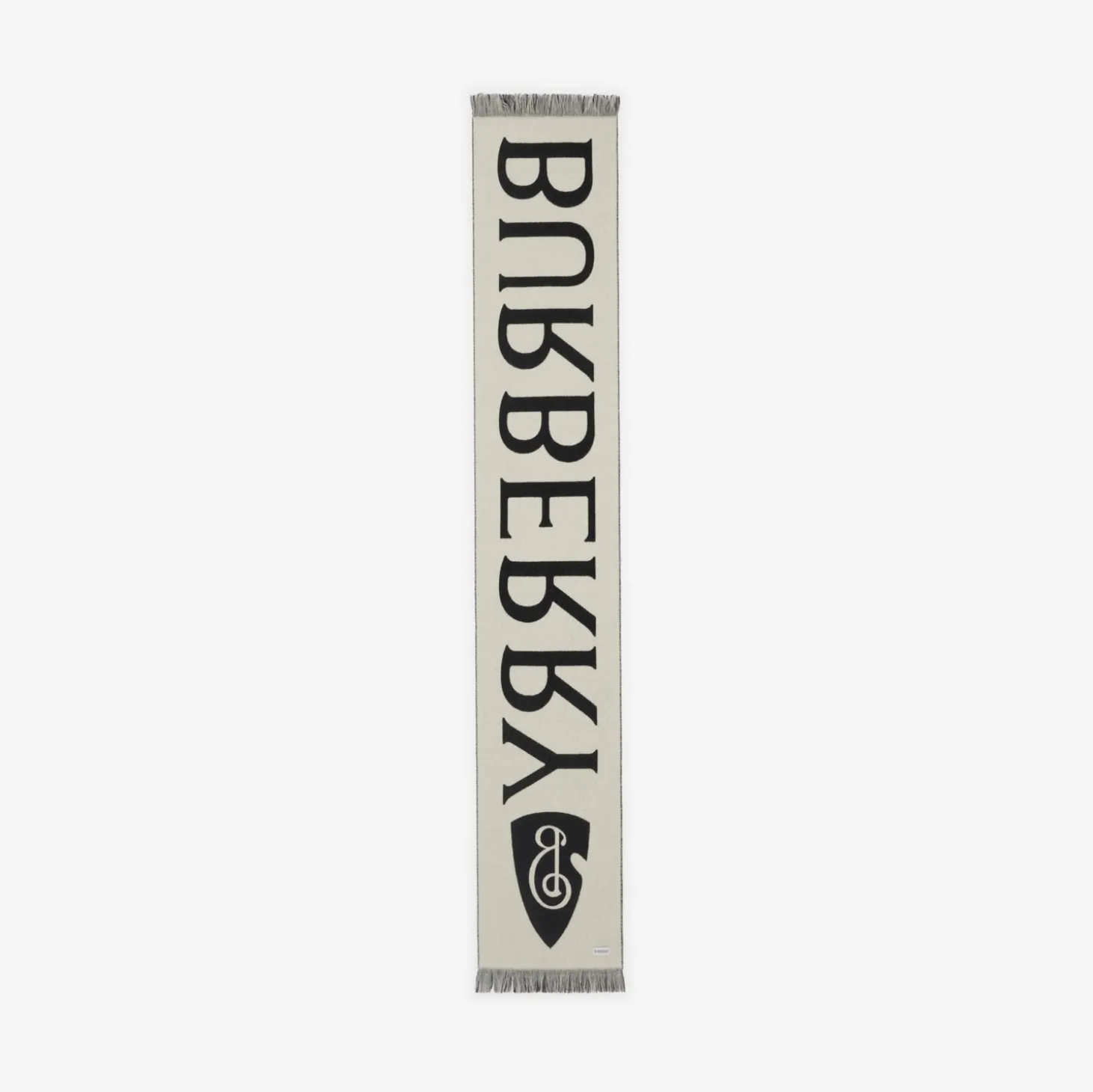 Logo Wool Scarf