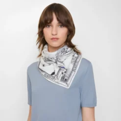 London Landmarks Silk Scarf