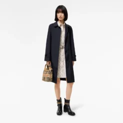 Long Belted Nylon Tickhill Car Coat